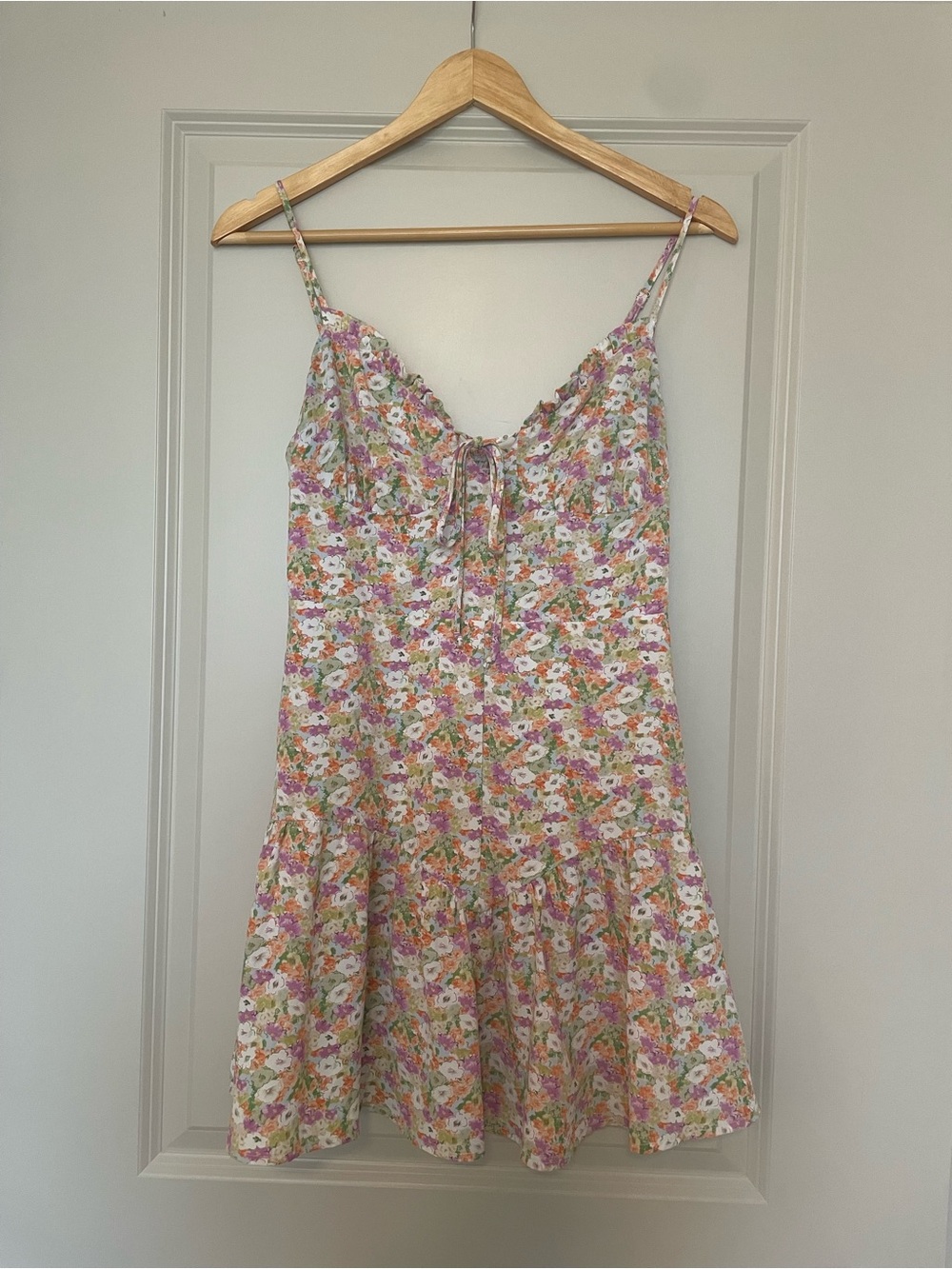 La Hearts Floral Mini Dress